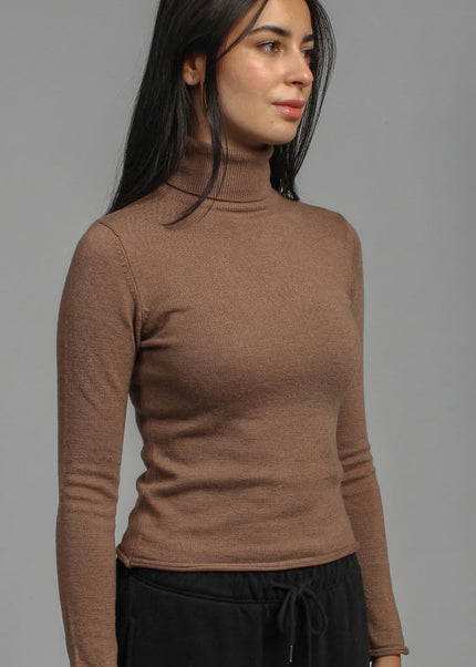 Knitted High Neck Sweater