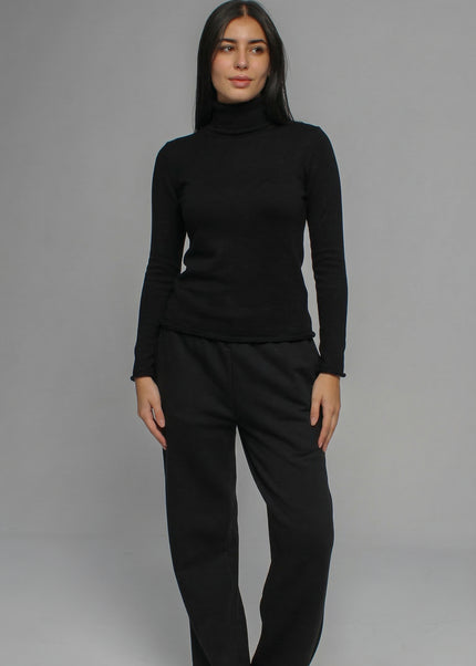 Knitted High Neck Sweater