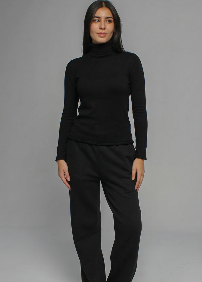 Knitted High Neck Sweater