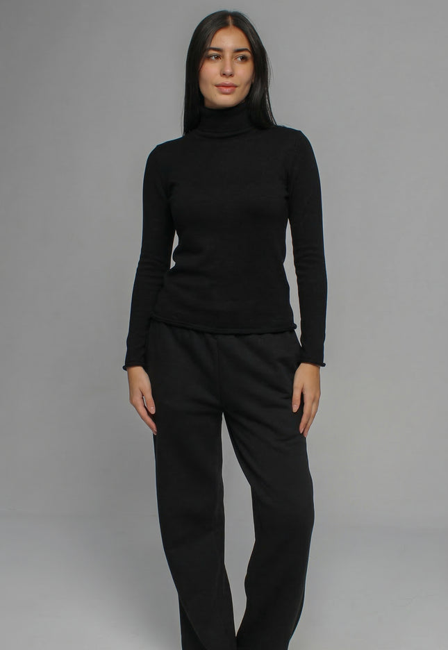 Knitted High Neck Sweater