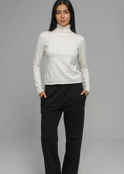 Knitted High Neck Sweater