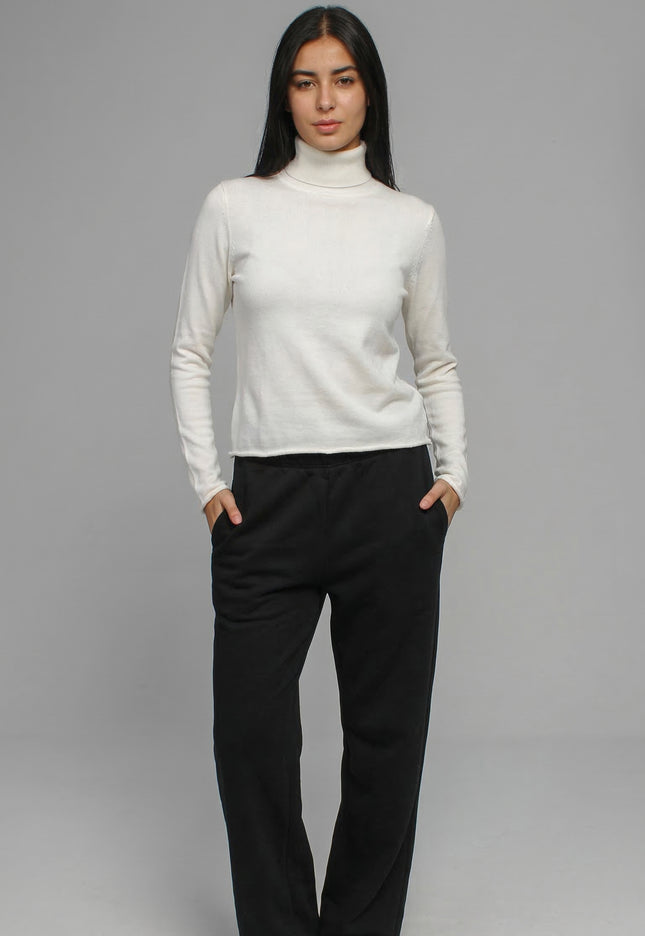 Knitted High Neck Sweater