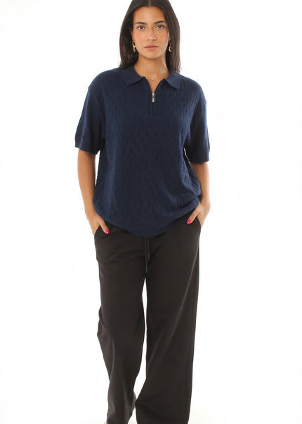 تيشيرت بولو ربع  سوستة 