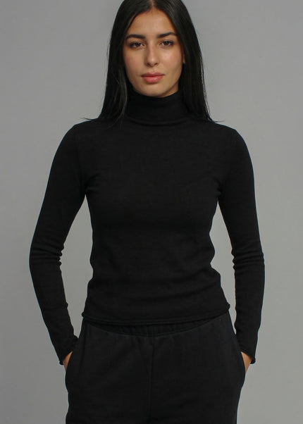 Knitted High Neck Sweater