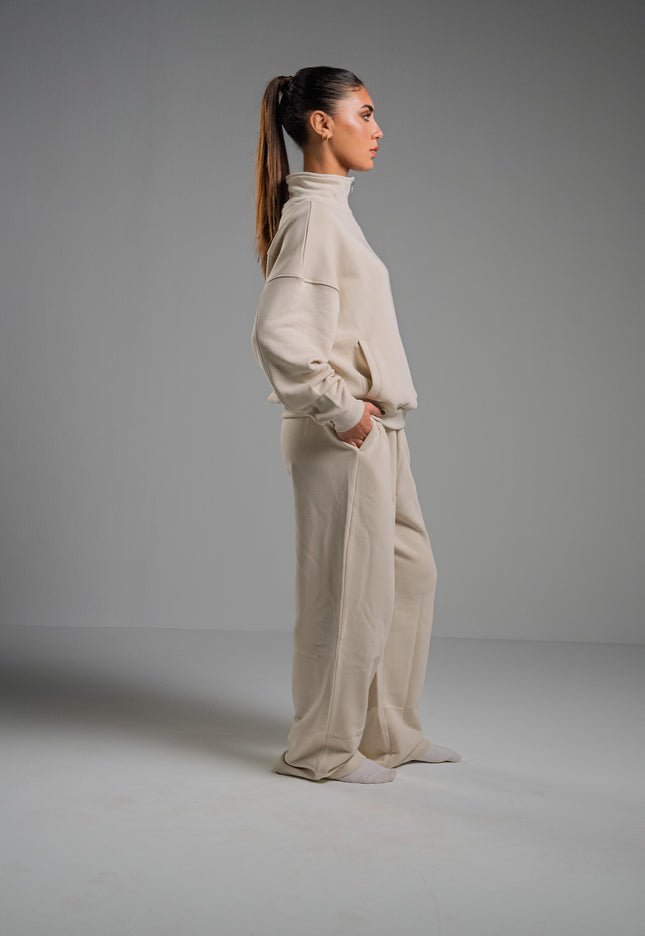 Oversized Zipper Neck Milton™ Sweater