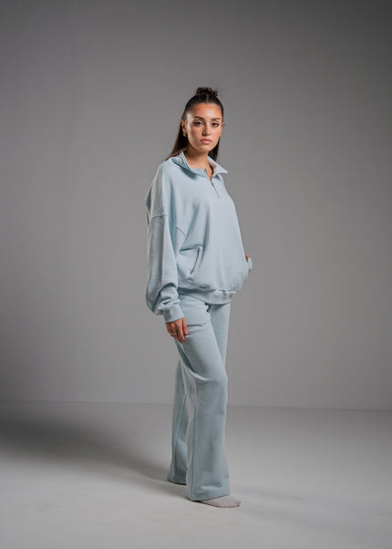 Oversized Zipper Neck Milton™ Sweater