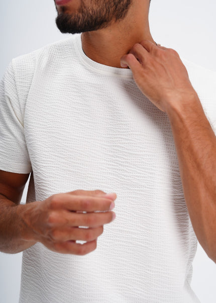 Light Weight Textured T-shirt