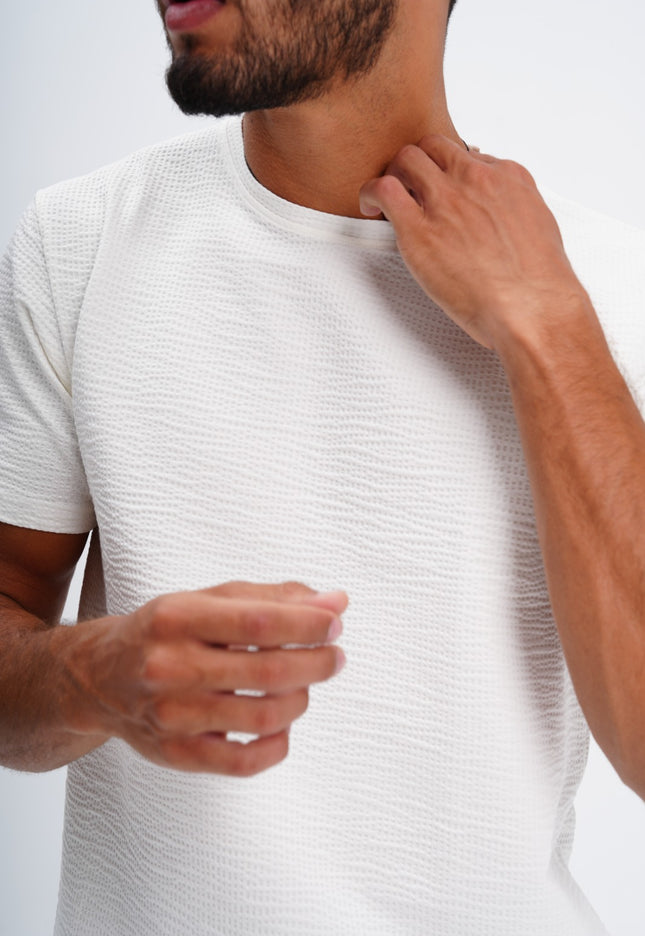 Light Weight Textured T-shirt