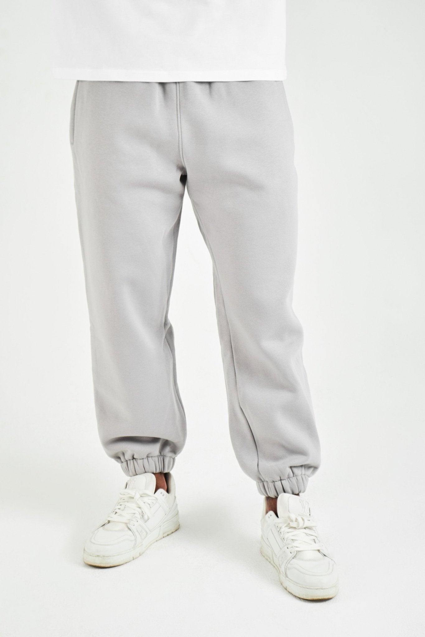 Baggy Sweatpants Grey And White Sweatpants Baggy Sweatpants Outfit