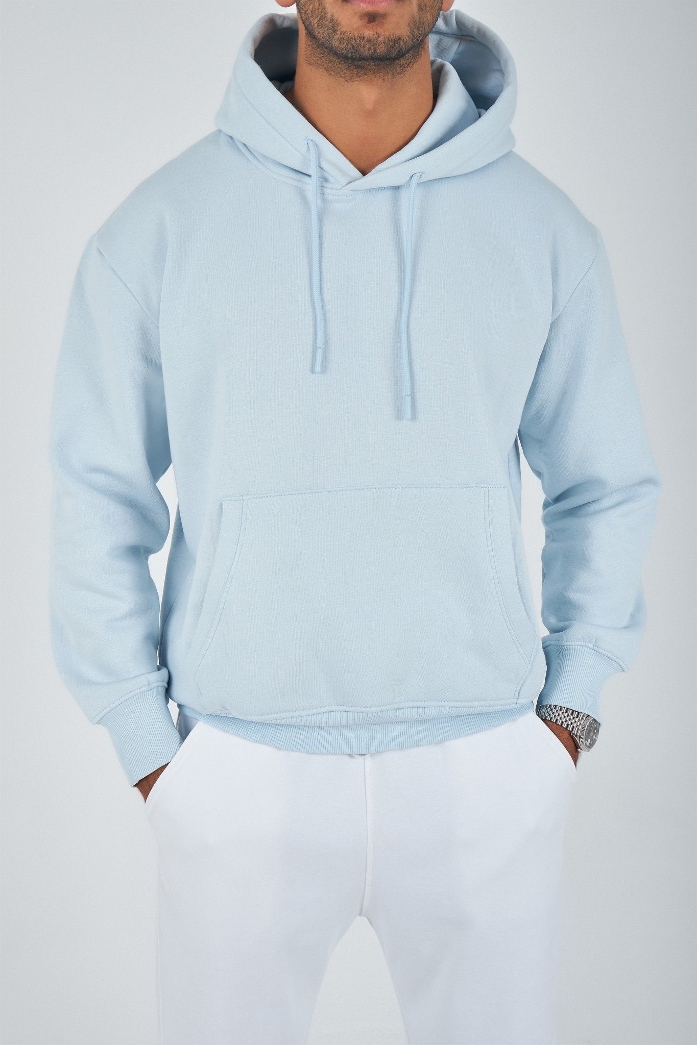 Basic Hoodie for Men and Women Cozy Versatile All Year Essential The Basic Look