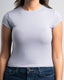 Polyamide Double Layer Half Sleeve Top