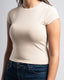 Polyamide Double Layer Half Sleeve Top