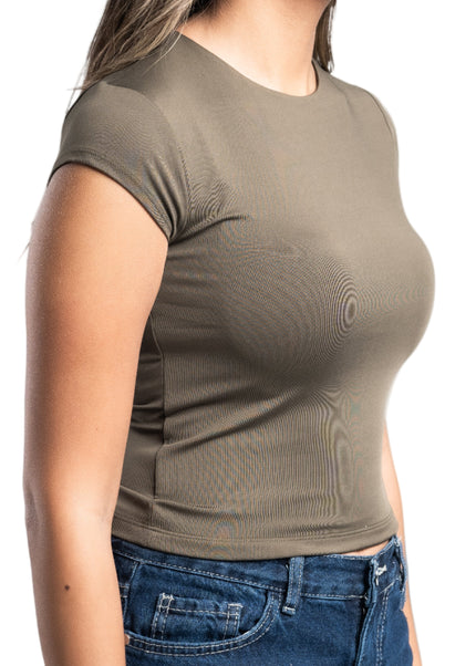 Double Layer Half Sleeve ComfortFlex™ Top