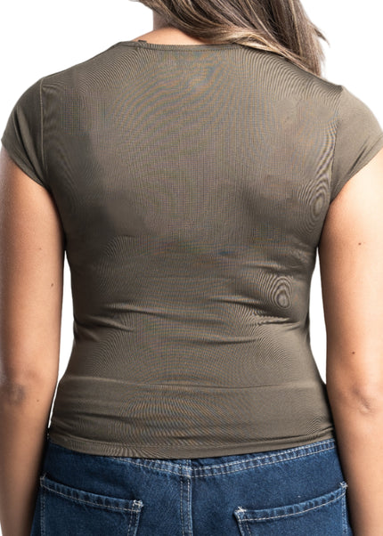 Double Layer Half Sleeve ComfortFlex™ Top