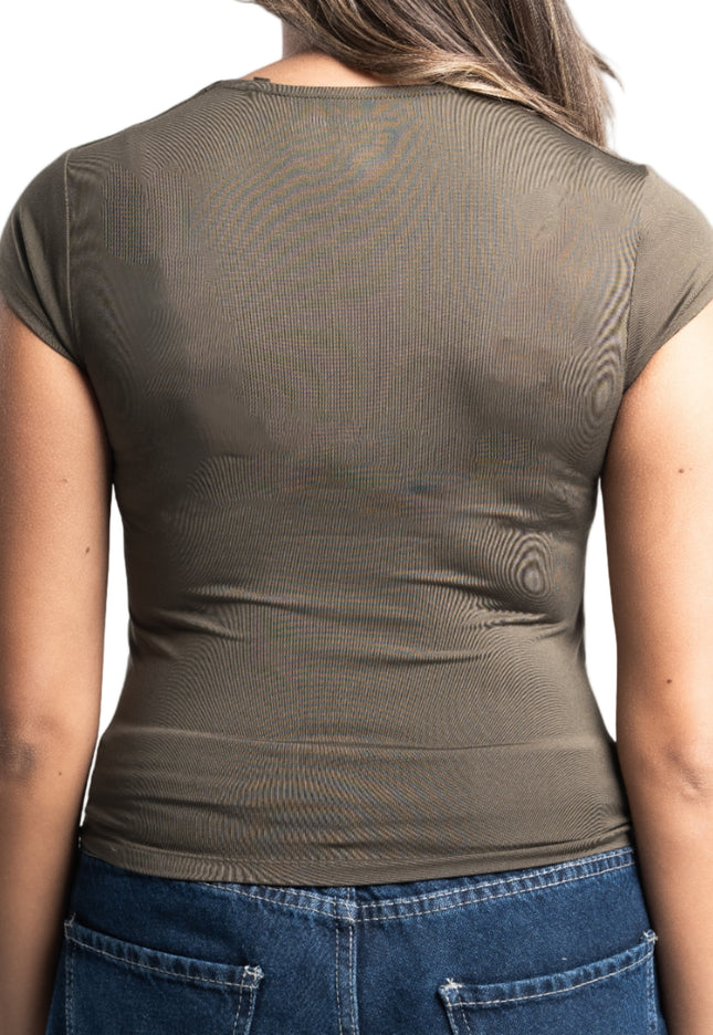 Double Layer Half Sleeve ComfortFlex™ Top