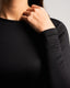 Microfiber Fitted Long Sleeve Top