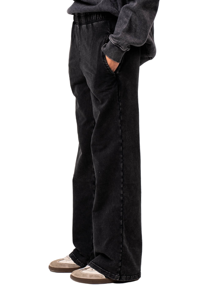 Washed Straight Leg Pants