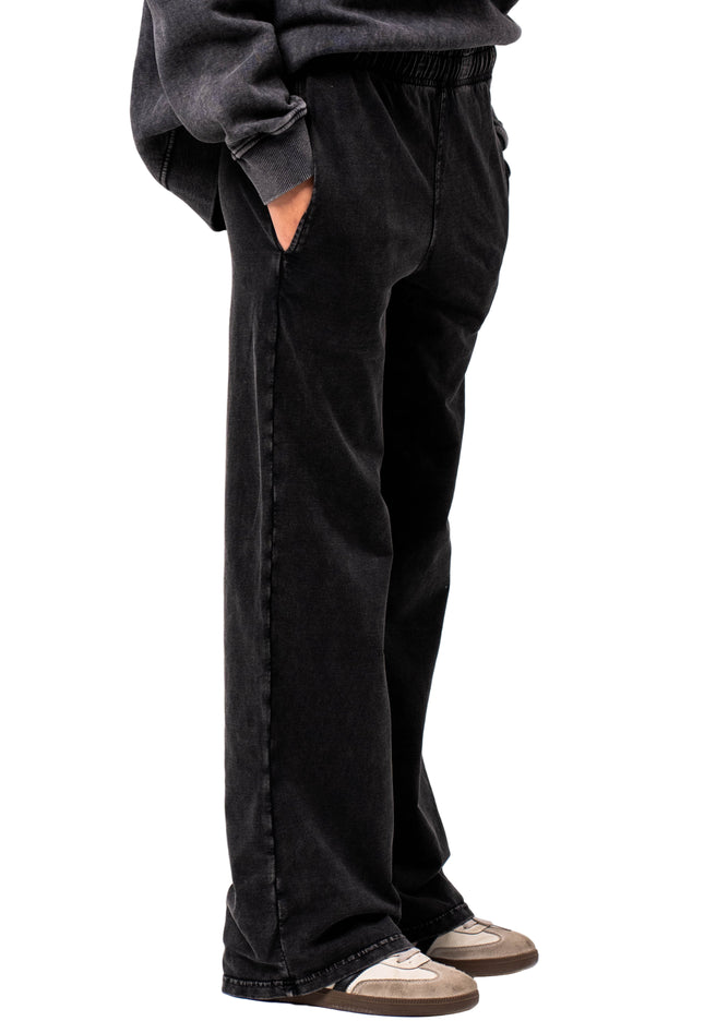 Washed Straight Leg Pants