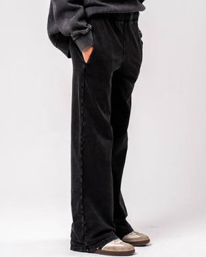 Washed Straight Leg Pants