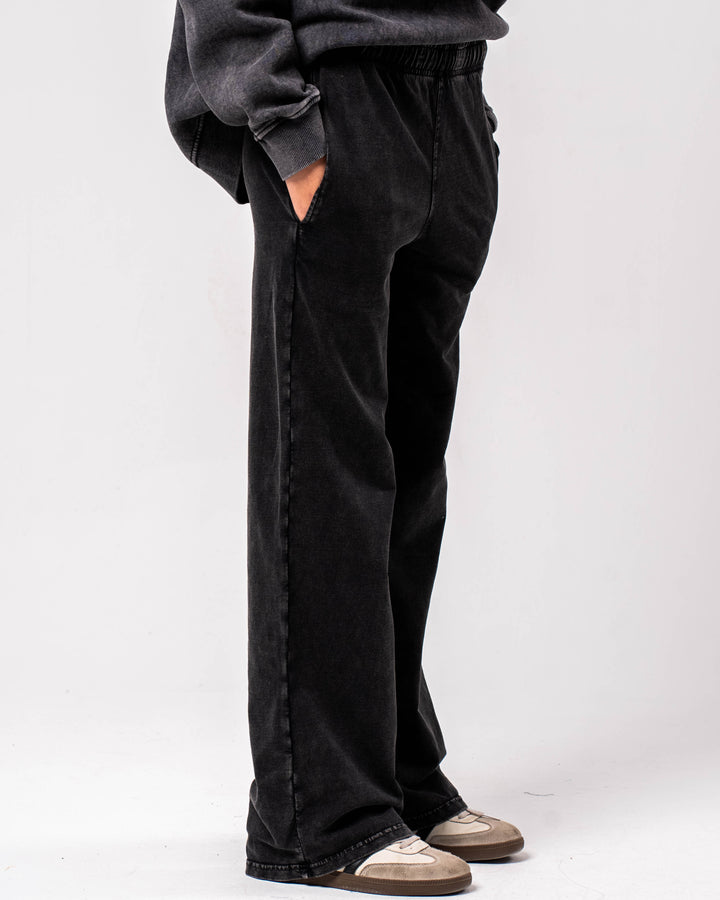Washed Straight Leg Pants