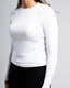 Microfiber Fitted Long Sleeve Top