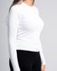 Microfiber Fitted Long Sleeve Top