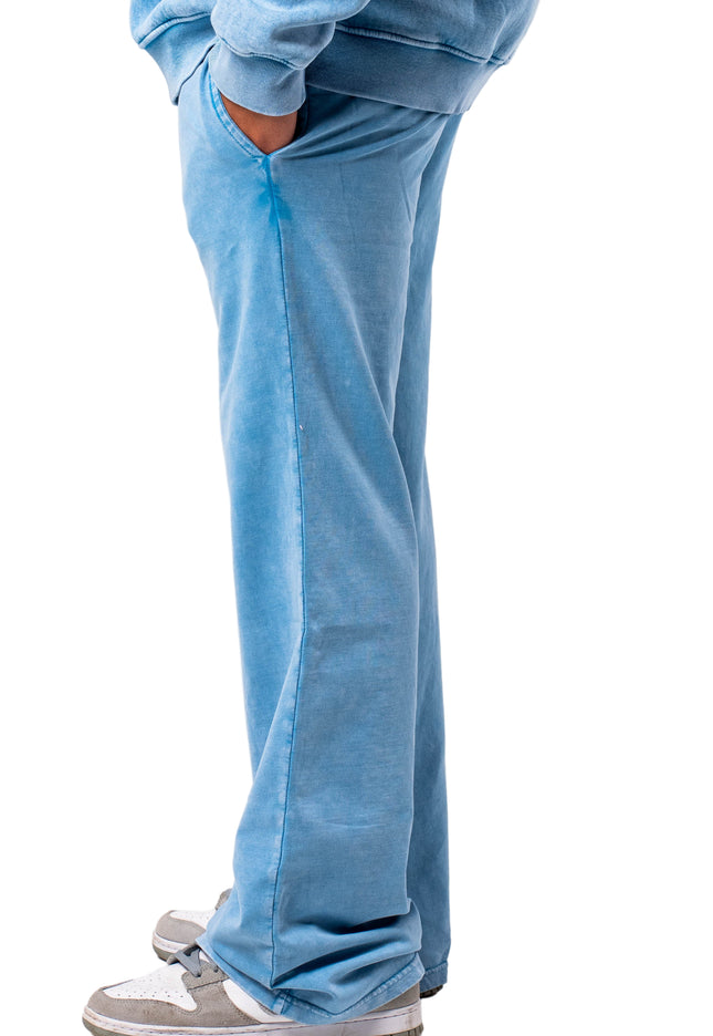 Washed Straight Leg Pants