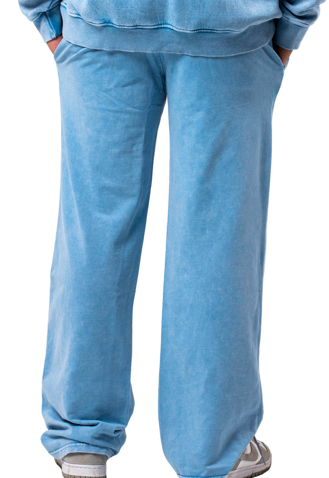 Washed Straight Leg Pants