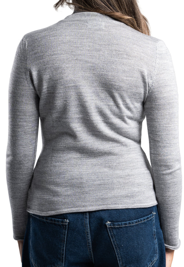 Knitted High Neck Sweater