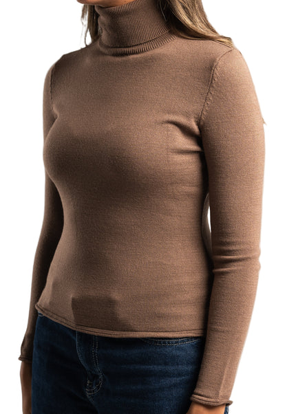 Knitted High Neck Sweater