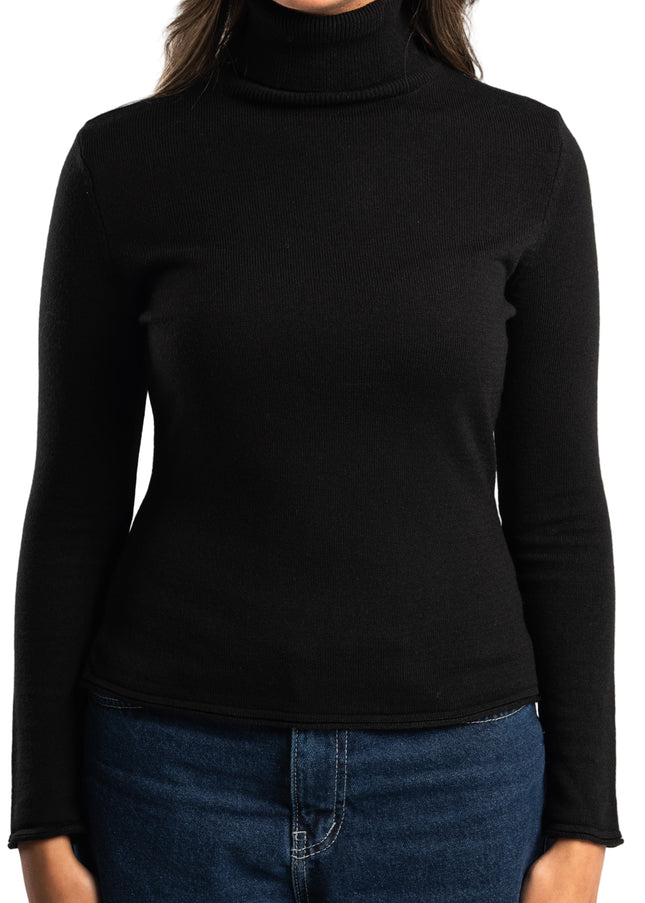 Knitted High Neck Sweater