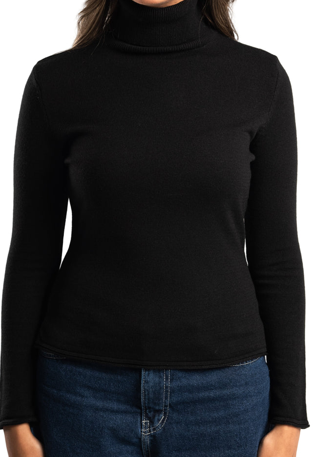 Knitted High Neck Sweater