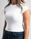 Polyamide Double Layer Half Sleeve Top