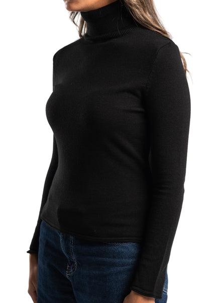 Knitted High Neck Sweater