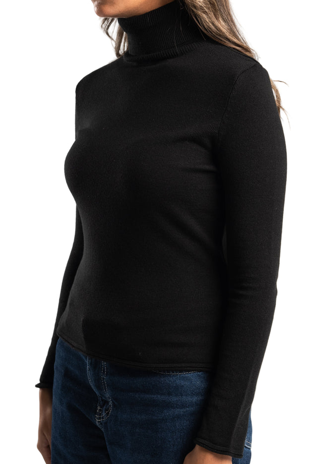 Knitted High Neck Sweater