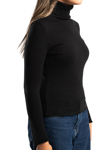 Knitted High Neck Sweater