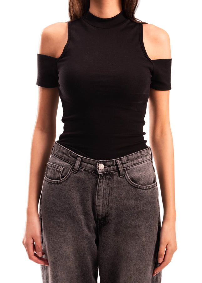 Off Shoulder Neck Top