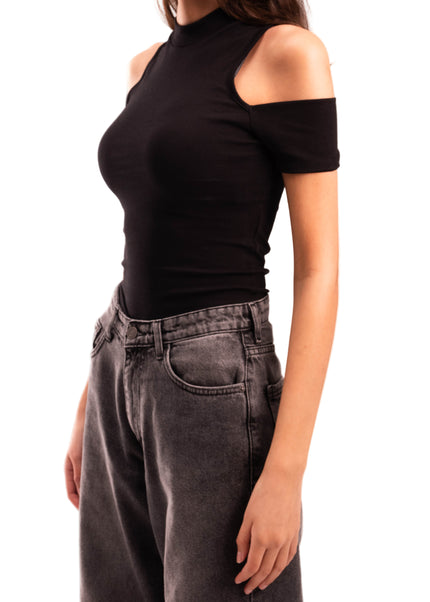 Off Shoulder Neck Top