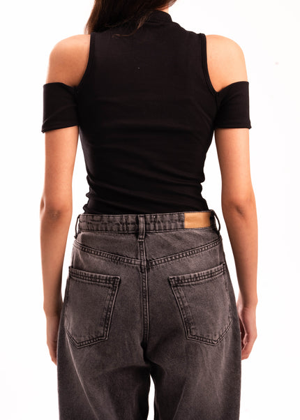 Off Shoulder Neck Top