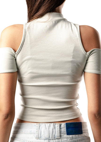 Off Shoulder Neck Top