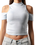 Off Shoulder Neck Top