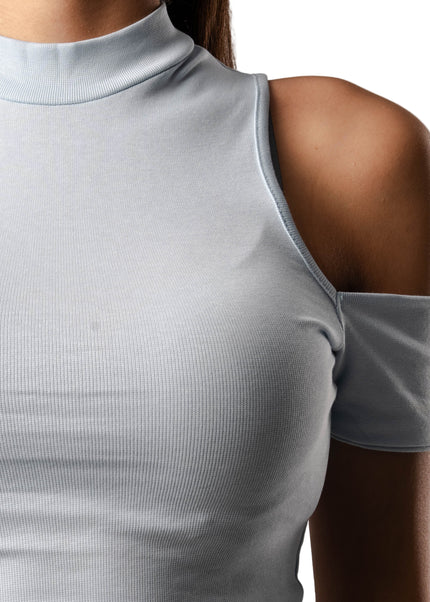 Off Shoulder Neck Top