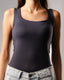 Polyamide Cut Thick Strap Top