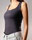 Polyamide Cut Thick Strap Top