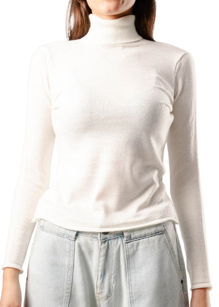 Knitted High Neck Sweater