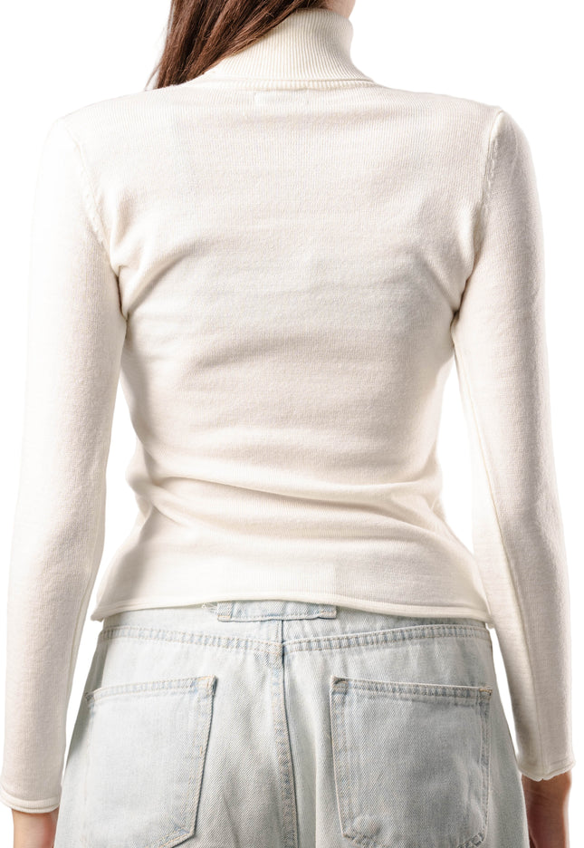 Knitted High Neck Sweater