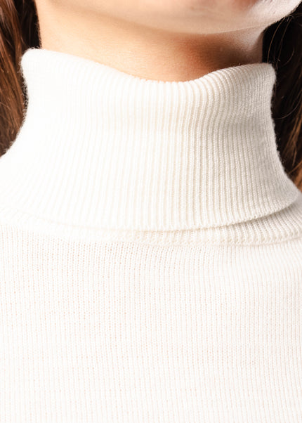 Knitted High Neck Sweater