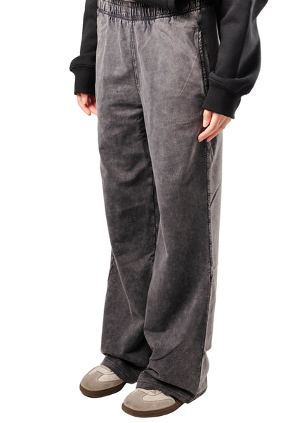 Washed Straight Leg Pants