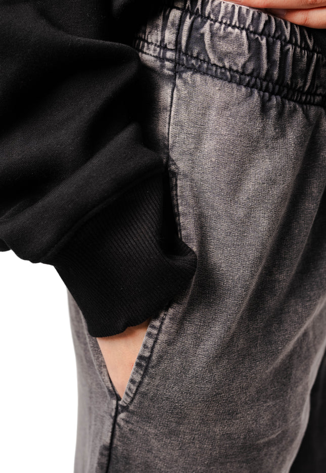 Washed Straight Leg Pants