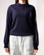 Knitted Polo Sweatshirt